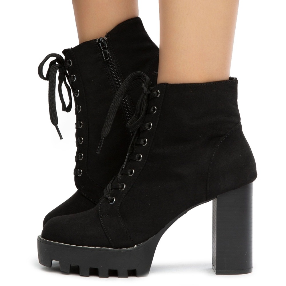Black Boot Heels